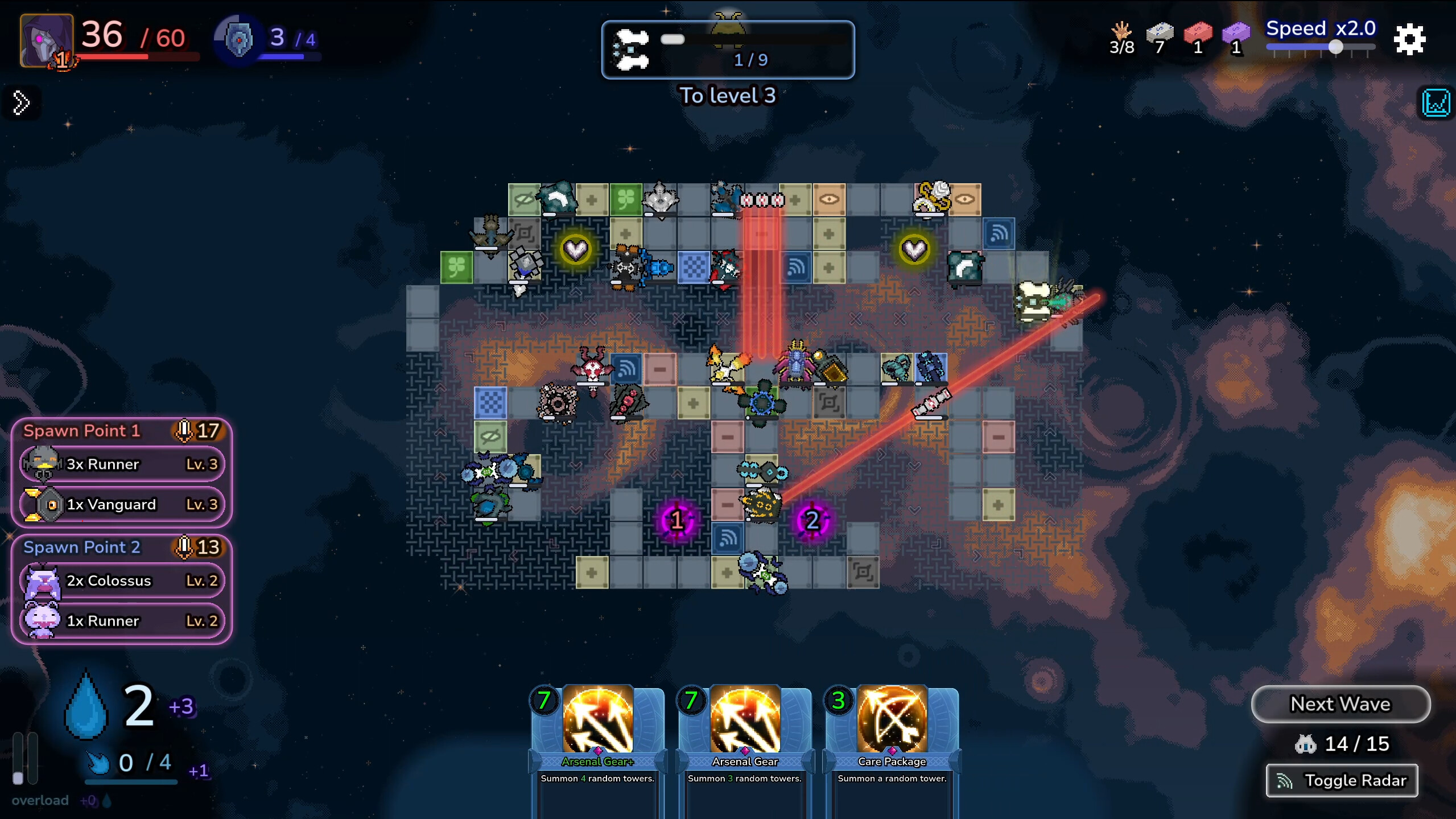 نقد و بررسی بازی Tower Tactics II