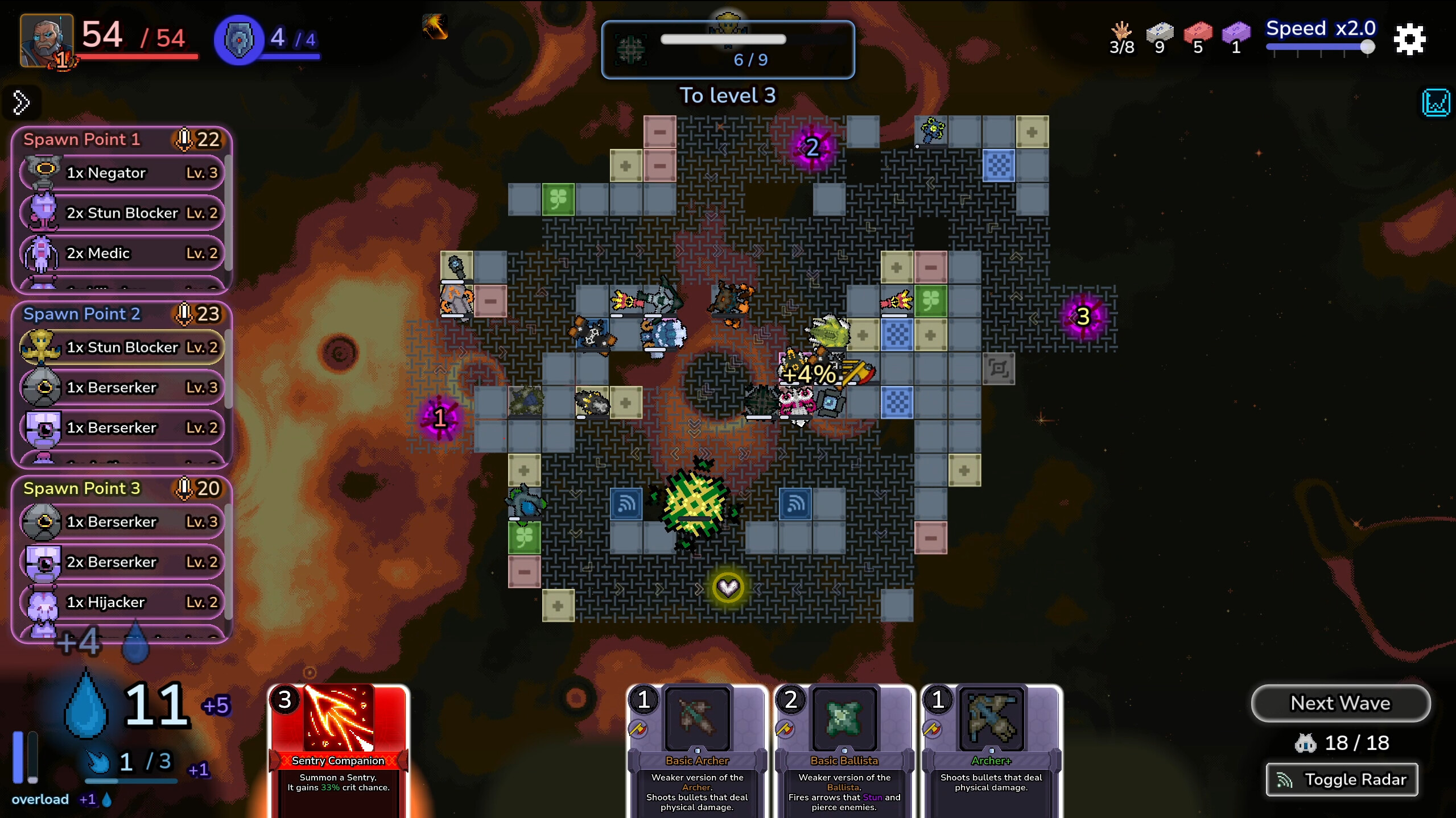 نقد و بررسی بازی Tower Tactics II